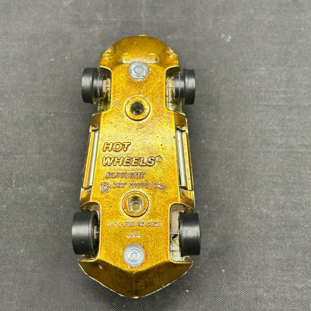 Hot Wheels Silhouette Redline 1968 Spectraflame Gold Sweet 16 USA VTG Original - Picture 6 of 6